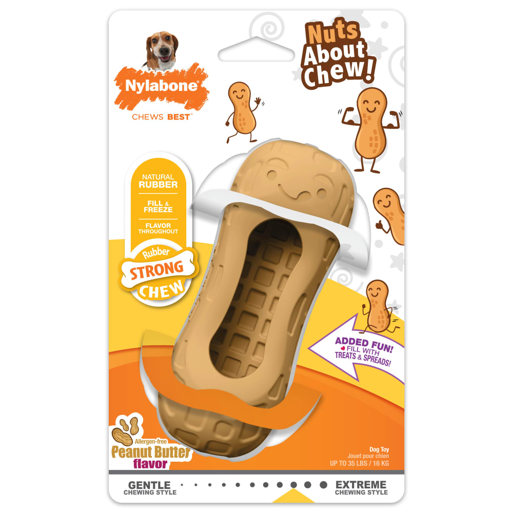 Strong Chew Fillable Peanut Treat Toy