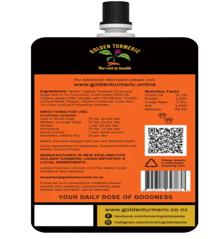 Turmeric Golden Paste -- PAST BEST BEFORE DATE